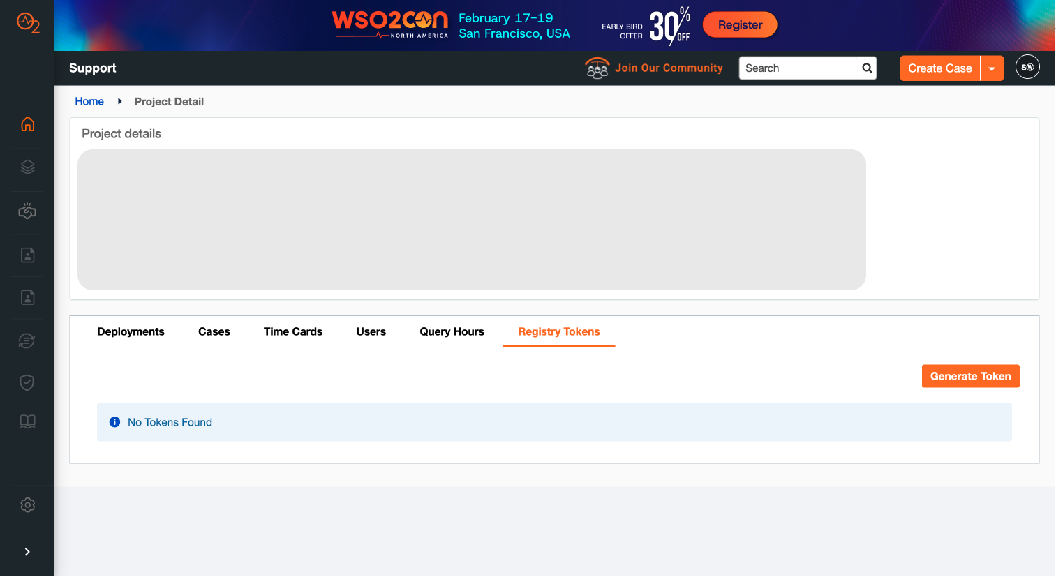 Registry tokens overview page 2